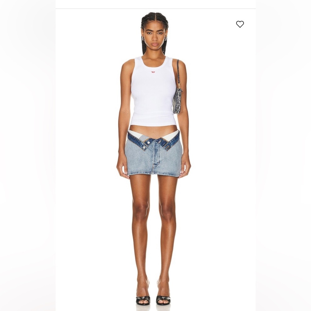 NWT EB Denim Madison mini skirt